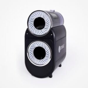 DOUBLE CLEANING · LIMPIADOR ELÉCTRICO DE CEPILLOS + SISTEMA VAPOR PARA DESINFECTAR