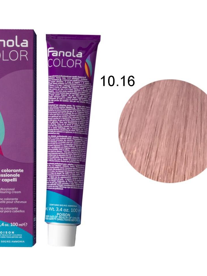 10*16 RUBIO PLATINO CENIZA ROJO 100ML NEW