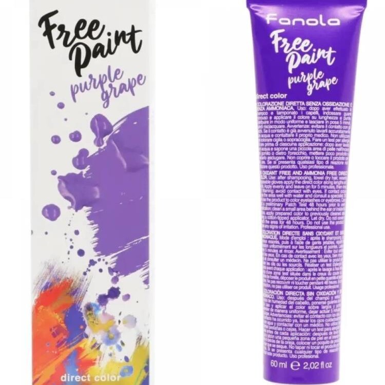 COLOR DIRECTO FREE PAINT FANOLA PURPLE GRAPE 60ML