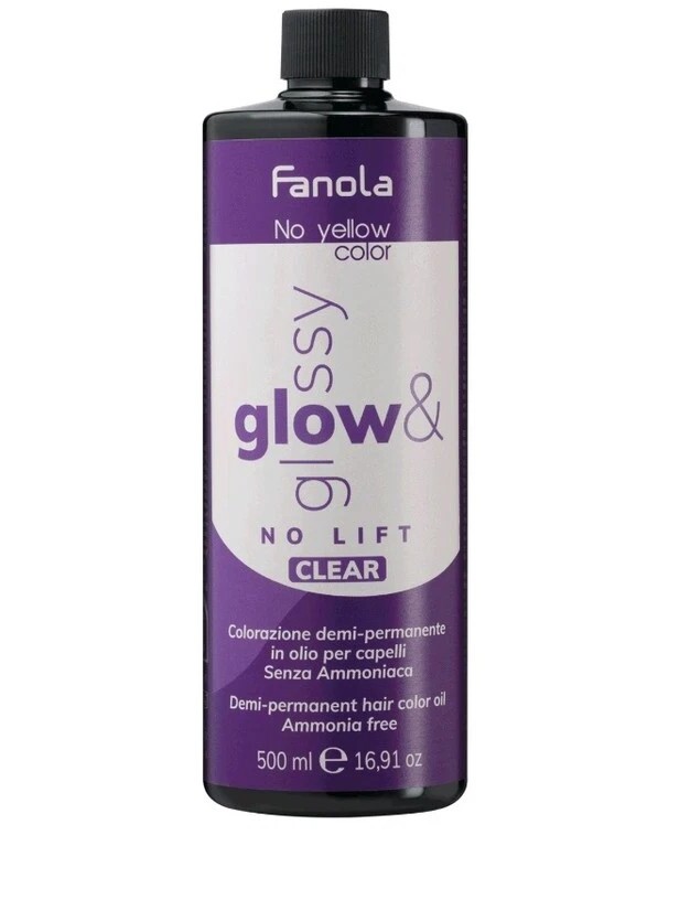 COLORACION DEMIPER EN ACEITE GLOW&GLOS CLEAR 500ML
