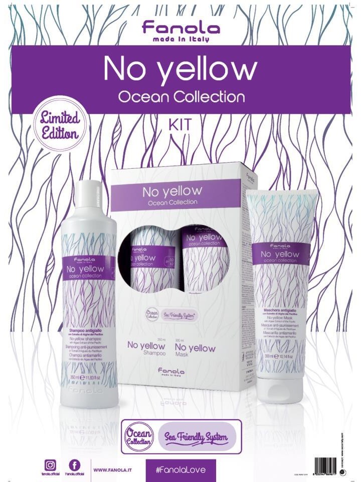 KIT OCEAN COLLECTION  CHAMPU 350ML   MASC  300ML  