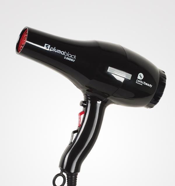 SECADOR PLUMA COLOR NEGRO