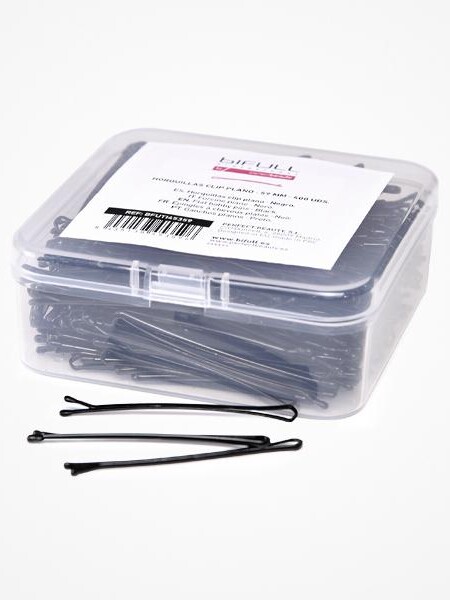 CLIP PLANO 59MM NEGRO CAJA 500GR