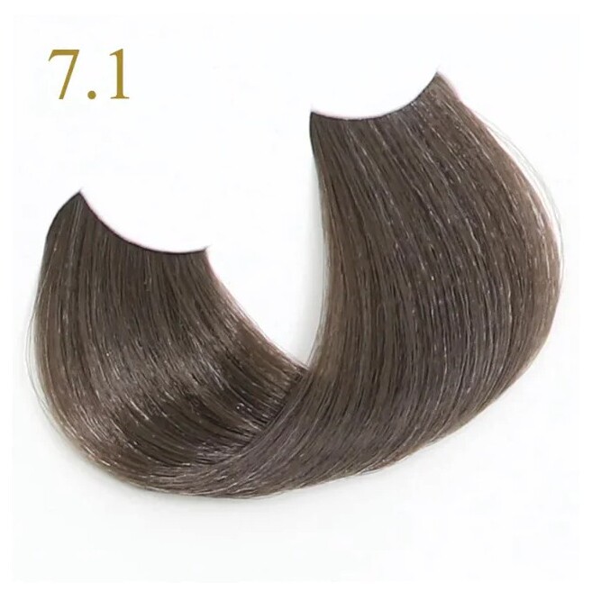 COLOR KERATIN ORO PURO 7/1 RUBIO CENIZA 100ML