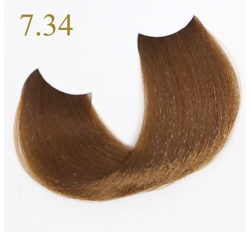 COLOR KERATIN ORO PURO 7/34 RUBIO DORADO COBRE 100