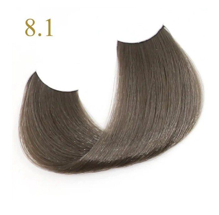 COLOR KERATIN ORO PURO 8/1 RUBIO CLARO CENIZA 100M