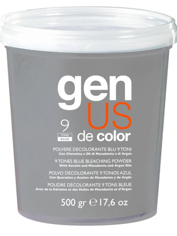 Decoloración  9 Tonos Azul 500gr