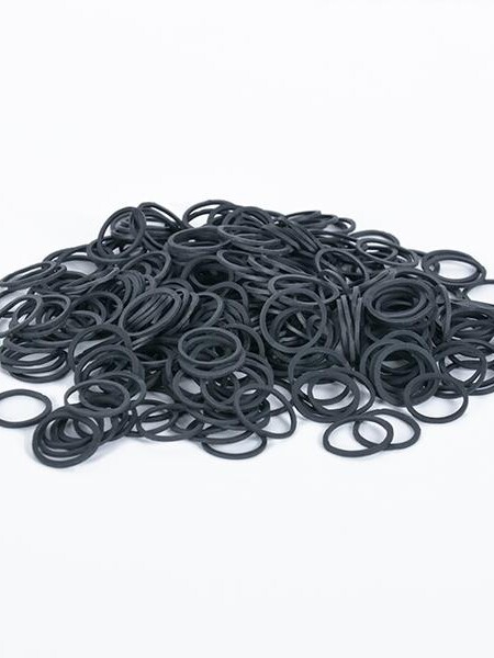 GOMAS ELASTICAS NEGRAS 15MM 300 UNDS BIFULL