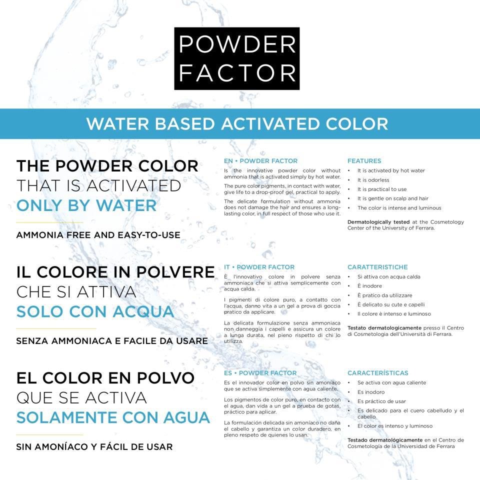 POWDER FACTOR CHOCOLATE 10GX6