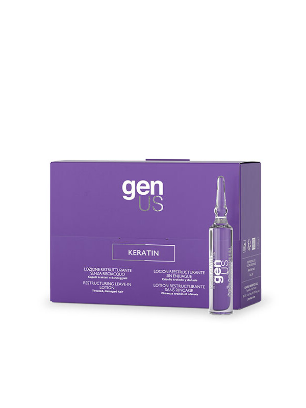 Keratin Loción Sin Aclarado 12x10ml