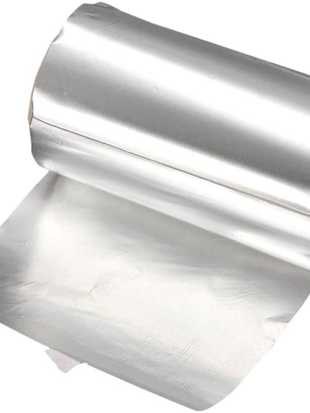 ROLLO DE PAPEL ALUMINIO PLATA 12 CM  X 70 MTS 