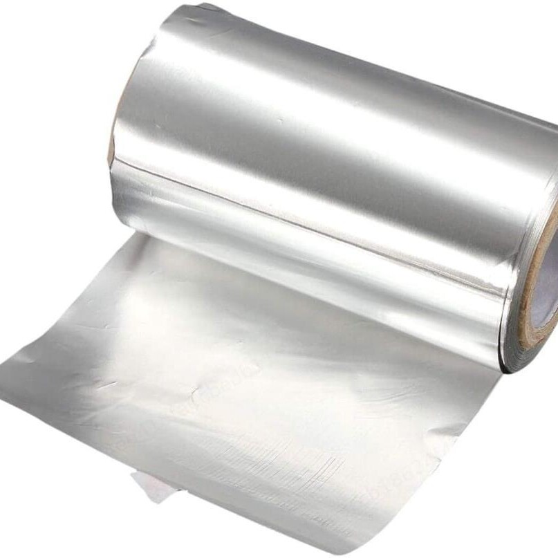 ROLLO DE PAPEL ALUMINIO PLATA 12 CM  X 70 MTS 