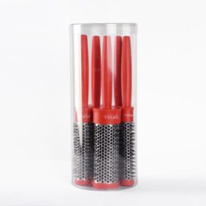 5 CEPILLOS ROJOS PROFESIONAL BIFULL 17-23-28-32-4