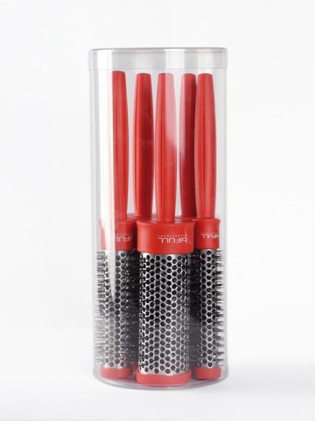 5 CEPILLOS ROJOS PROFESIONAL BIFULL  17-23-28-32-4