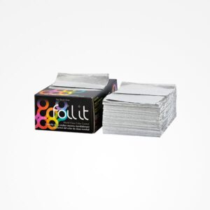 PAPEL ALUMINIO COLORACIÓN 500 UNIDADES 12 7CM*27 9