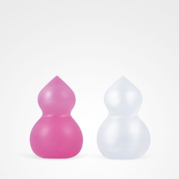 ESPONJA DE SILICONA PARA MAQUILLAJE DROP  2 UNIDS