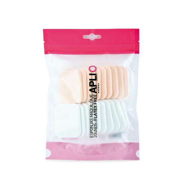 ESPONJAS MAQUILLAJE APLI RECTANGULARES SIN LATEX 2
