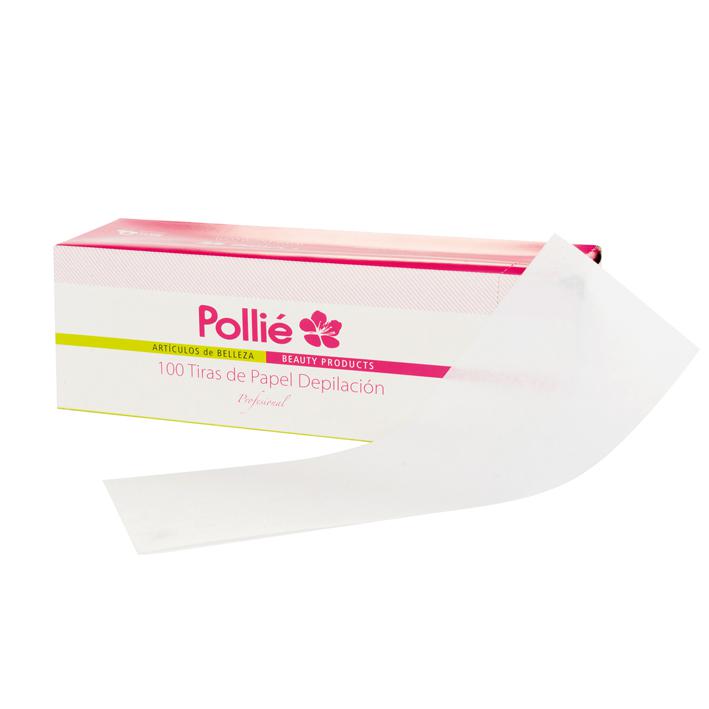 PAQ 100 TIRAS PAPEL DEPILACION *POLLIE*