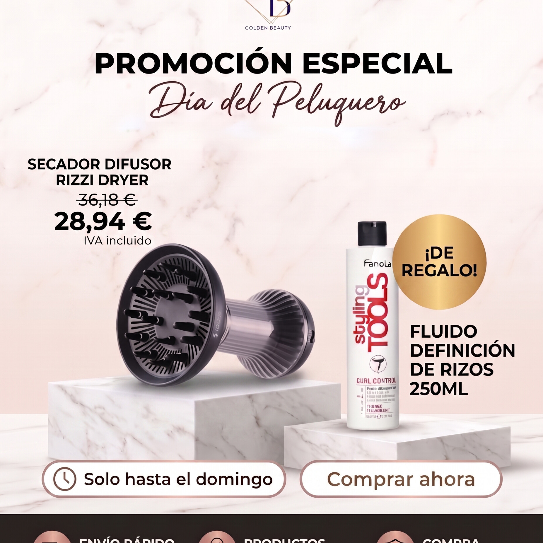 Promoción dia del peluquero