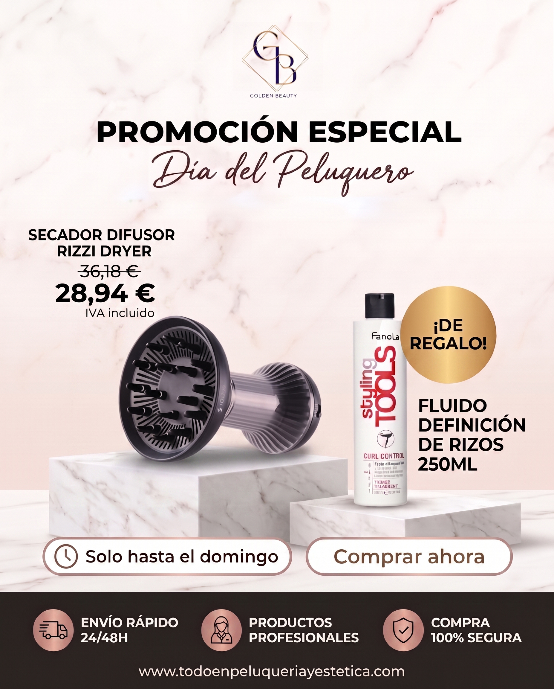 Promoción dia del peluquero
