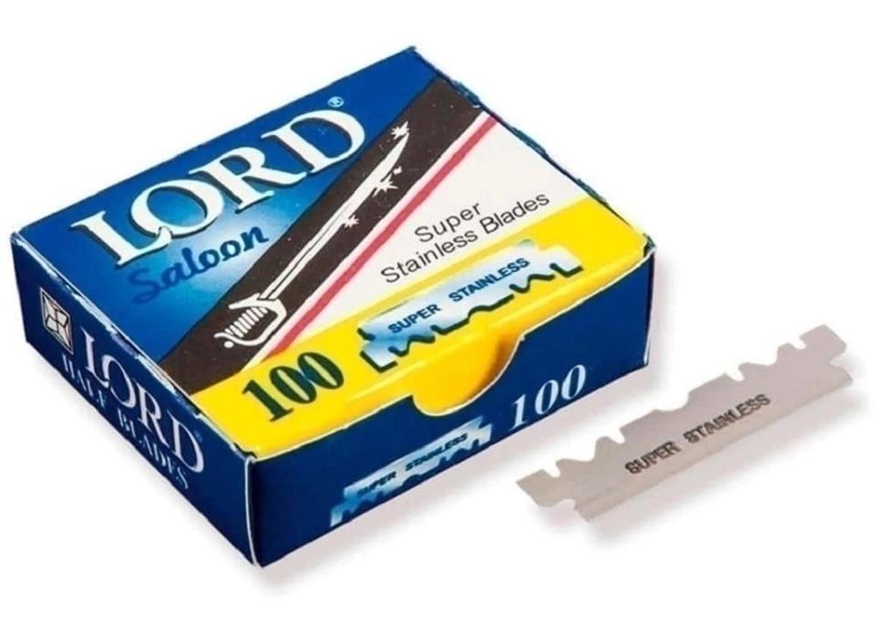 CUCHILLAS LORD CAJITAS DE 100 UNDS  L100B