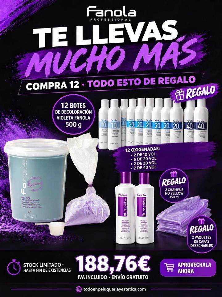 PACK OFERTA DECO 500G  FANOLA 
